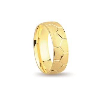 Βέρες Σετ Χρυσές Σαγρέ MASCHIO FEMMINA 028-E - themelidisjewels